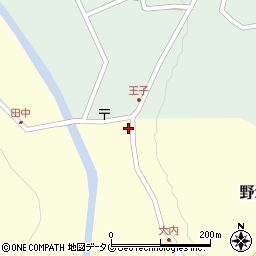 大分県臼杵市野津町大字王子95周辺の地図