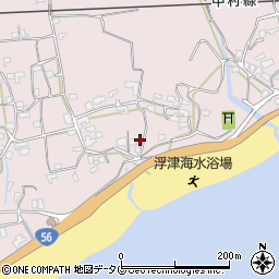 高知県幡多郡黒潮町浮鞭1948周辺の地図