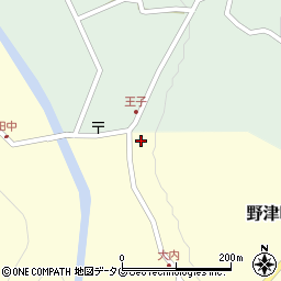 大分県臼杵市野津町大字王子97周辺の地図