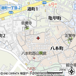 三井金属鉱業三池事務所厚生会館周辺の地図