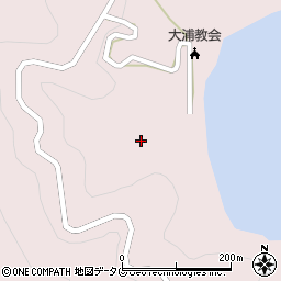 長崎県南松浦郡新上五島町小串郷14周辺の地図