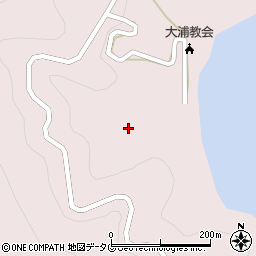 長崎県南松浦郡新上五島町小串郷21周辺の地図