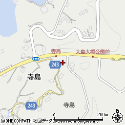 長崎県西海市大島町1335周辺の地図