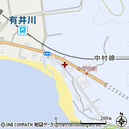 高知県幡多郡黒潮町伊田38周辺の地図