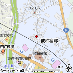 長崎県東彼杵郡東彼杵町彼杵宿郷721周辺の地図