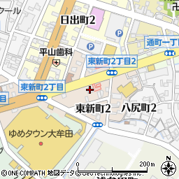 ヤクルト大牟田中央センター周辺の地図