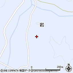 熊本県玉名郡和水町岩2571周辺の地図