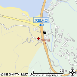 長崎県西海市西海町中浦北郷1829周辺の地図