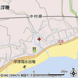高知県幡多郡黒潮町浮鞭2381周辺の地図