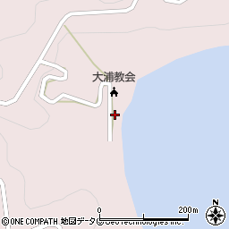 長崎県南松浦郡新上五島町小串郷74周辺の地図