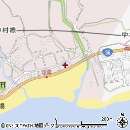 高知県幡多郡黒潮町浮鞭2803周辺の地図