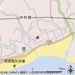 高知県幡多郡黒潮町浮鞭2753周辺の地図