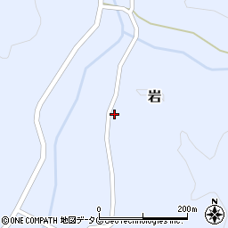 熊本県玉名郡和水町岩2529周辺の地図