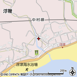 高知県幡多郡黒潮町浮鞭2384-1周辺の地図