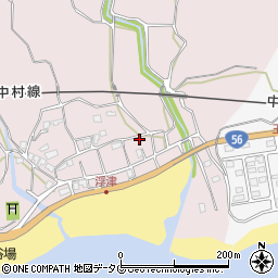 高知県幡多郡黒潮町浮鞭2807周辺の地図