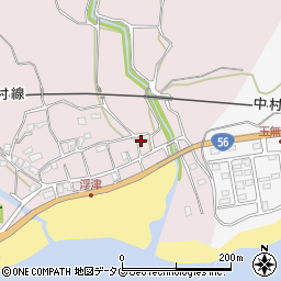 高知県幡多郡黒潮町浮鞭2814周辺の地図