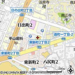 鮮ど市場大牟田店周辺の地図