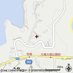 長崎県西海市大島町1278-1周辺の地図