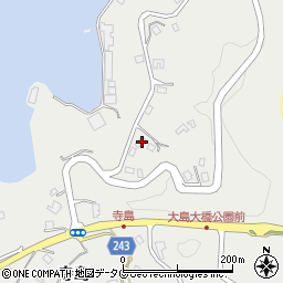 長崎県西海市大島町1278周辺の地図