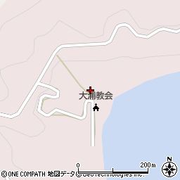 長崎県南松浦郡新上五島町小串郷106周辺の地図