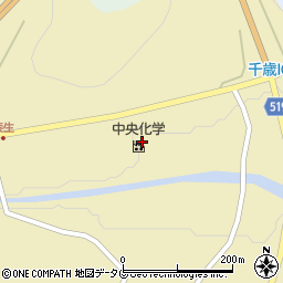 中央化学株式会社　九州工場周辺の地図