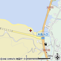 長崎県西海市西海町中浦北郷1785周辺の地図