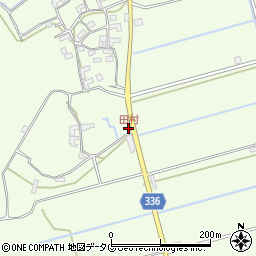 田村周辺の地図