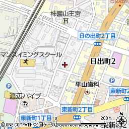 株式会社トーホー　大牟田営業所周辺の地図