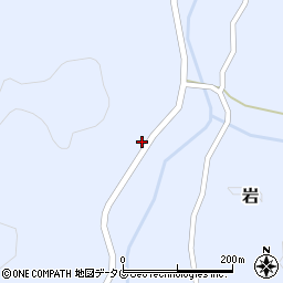 熊本県玉名郡和水町岩390周辺の地図