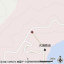 長崎県南松浦郡新上五島町小串郷89周辺の地図
