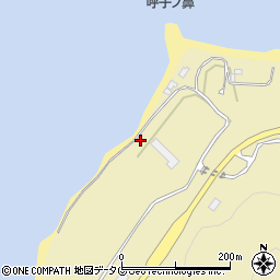 長崎県西海市西海町中浦北郷1726周辺の地図