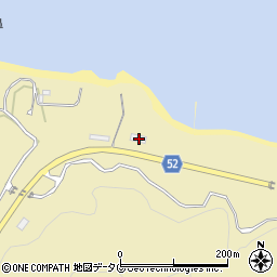 長崎県西海市西海町中浦北郷1758周辺の地図