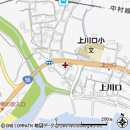 上川口駅通周辺の地図