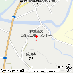臼杵市社会福祉協議会　野津事務所周辺の地図