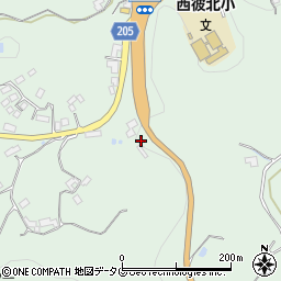 長崎県西海市西彼町小迎郷2284周辺の地図