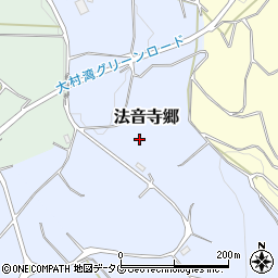 長崎県東彼杵郡東彼杵町法音寺郷1207周辺の地図