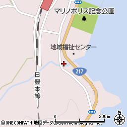 大分県佐伯市上浦大字浅海井浦535周辺の地図