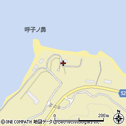 長崎県西海市西海町中浦北郷1743周辺の地図