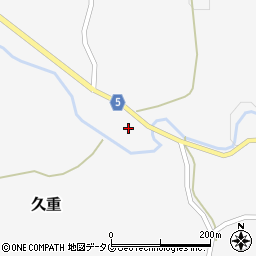 熊本県玉名郡南関町久重490周辺の地図