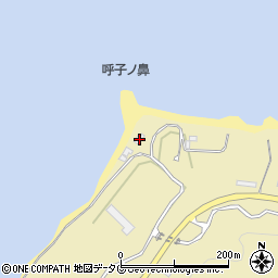 長崎県西海市西海町中浦北郷1737周辺の地図
