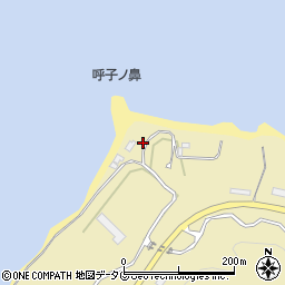 長崎県西海市西海町中浦北郷1738周辺の地図