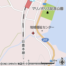 大分県佐伯市上浦大字浅海井浦533周辺の地図