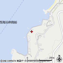 長崎県西海市大島町1236周辺の地図