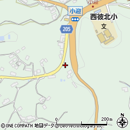 長崎県西海市西彼町小迎郷2496周辺の地図