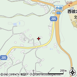 長崎県西海市西彼町小迎郷2241周辺の地図