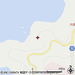 長崎県南松浦郡新上五島町曽根郷1743周辺の地図