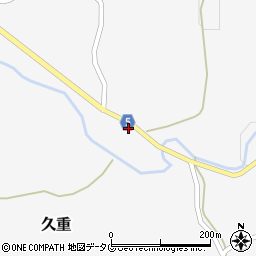 熊本県玉名郡南関町久重486-1周辺の地図