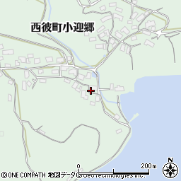 長崎県西海市西彼町小迎郷3328周辺の地図