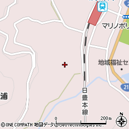 大分県佐伯市上浦大字浅海井浦575周辺の地図