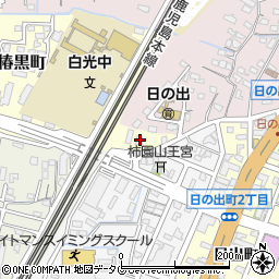 福岡県大牟田市椿黒町3周辺の地図